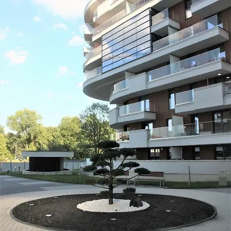 Sparrow Z Duzym Tarasem - Parking Appartamento